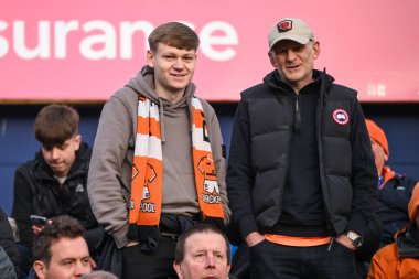 Blackpool taraftarları 1 Mart 2025 tarihinde Stockport County ile Blackpool maçında Edgeley Park Stadyumu 'nda karşı karşıya geldiler.