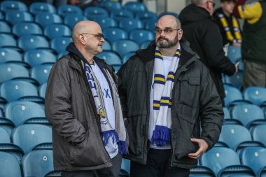 Leeds taraftarları, 1 Mart 2025 'te Leeds United ile West Bromwich Albion arasındaki Sky Bet Şampiyonası maçına geldiler.