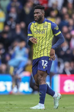 West Bromwich Albion takımından Daryl Dike, 1 Mart 2025 'te İngiltere' nin Leeds şehrinde, Elland Road 'da oynanan West Bromwich Albion maçında Leeds United' a karşı oynamıştır.