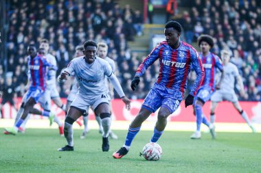 Kristal Saray 'dan Eddie Nketiah, 1 Mart 2025' te İngiltere 'nin Selhurst Park kentinde oynanan 5.