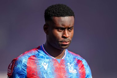 Kristal Saray 'dan Marc Guehi, 1 Mart 2025 tarihinde İngiltere' nin başkenti Londra 'daki Selhurst Park' ta oynanan 5.