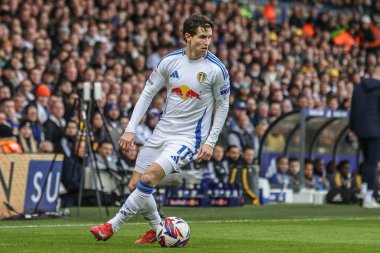 Leeds United takımından Brenden Aaronson, Leeds Road, İngiltere 'de 1 Mart 2025' te oynanan Sky Bet Şampiyonası maçında Leeds United ile West Bromwich Albion arasındaki maçta görev aldı.