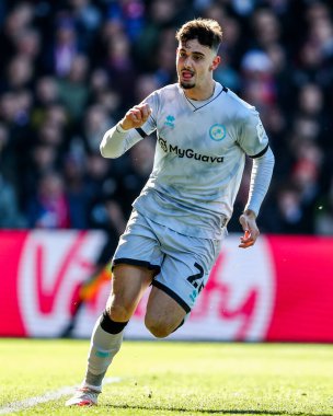 Millwall 'dan Mihailo İvanoviç, 1 Mart 2025 tarihinde İngiltere' nin Selhurst Park kentinde oynanan 5.