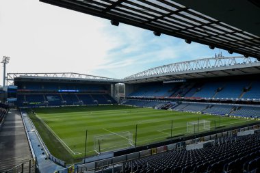 Ewood Park 'ın Gök İddia Şampiyonası' ndan önceki genel görüntüsü Blackburn Rovers 'a karşı Norwich City, Ewood Park, Blackburn, Birleşik Krallık' ta 1 Mart 2025