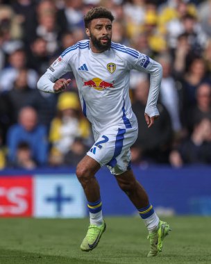 Leeds United 'ın Jayden Bogle' ı Sky Bet Şampiyonası maçında Leeds United, West Bromwich Albion 'a karşı Elland Road, Leeds, Birleşik Krallık' ta 1 Mart 2025