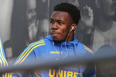 Leeds United takımından Wilfried Gnonto, 1 Mart 2025 tarihinde Leeds, İngiltere 'deki Elland Road, Leeds' de oynanan Leeds United-West Bromwich Albion maçında geldi.