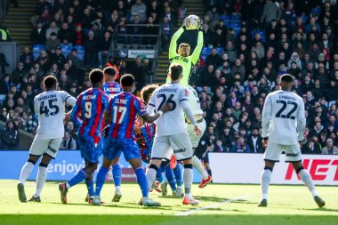 Kristal Saray 'dan Matt Turner, 1 Mart 2025' te İngiltere 'nin Selhurst Park kentinde oynanan 5.