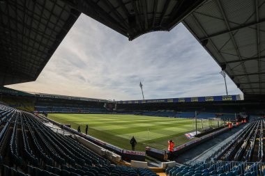 Elland Road 'un Gök İddia Şampiyonası maçındaki genel görüntüsü Leeds United ile West Bromwich Albion arasında 1 Mart 2025' te Elland Road, Leeds 'de oynandı.