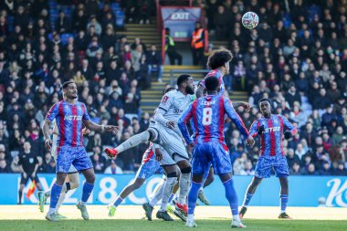 Kristal Saray 'dan Chris Richards, 1 Mart 2025' te İngiltere 'nin Selhurst Park kentinde oynanan 5.