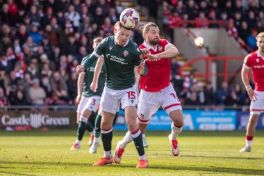 Bolton Wanderers takımından Forrester, 1 Mart 2025 'te Wrexham, SToK Cae Ras, Wrexham, İngiltere' de Bolton Wanderers 'a karşı oynanan Gökyüzü İddia Ligi 1 karşılaşmasında liderliği alacak mı?