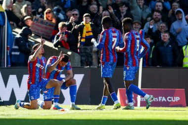 Crystal Palace 'dan Daniel Munoz, 1 Mart 2025' te İngiltere 'nin başkenti Londra' daki Selhurst Park 'ta oynanan 5.