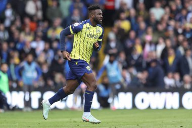 West Bromwich Albion takımından Daryl Dike, 1 Mart 2025 'te İngiltere' nin Leeds şehrinde, Elland Road 'da oynanan West Bromwich Albion maçında Leeds United' a karşı oynamıştır.