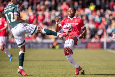 Wrexham 'dan Sebastien Revan, Wrexham - Bolton Wanderers maçında Wrexham - SToK Cae Ras, Wrexham, İngiltere 1 Mart 2025