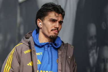 Leeds United takımından Pascal Struijk, Leeds Road, İngiltere 'nin Leeds şehrinde oynanan 1 Mart 2025 tarihinde Leeds United-West Bromwich Albion maçında sahaya çıktı.