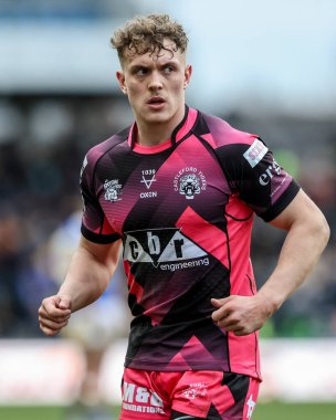 Castleford Tigers 'dan Fletcher Rooney Betfred Süper Lig 3. raundunda Leeds Rhinos Castleford Tigers' a karşı Headingley Stadyumu, Leeds, İngiltere, 2 Mart 2025