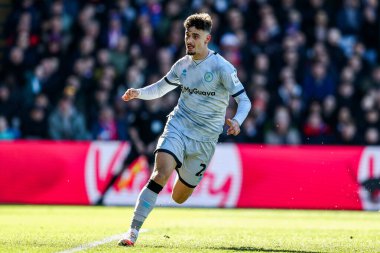 Millwall 'dan Mihailo İvanoviç, 1 Mart 2025 tarihinde İngiltere' nin Selhurst Park kentinde oynanan 5.