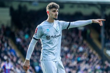 Millwall 'dan Mihailo Ivanoviç, 1 Mart 2025 tarihinde İngiltere' nin başkenti Londra 'daki Selhurst Park' ta oynanan 5.