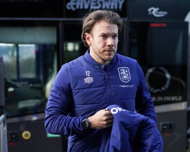 Huddersfield Town 'dan Chris Maxwell, 1 Mart 202' de İngiltere 'nin başkenti Lamex Stadyumu' nda Stevenage ile Huddersfield Town arasındaki Sky Bet 1 maçı öncesinde geliyor.