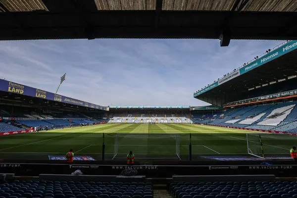 Elland Road 'un Gök İddia Şampiyonası maçındaki genel görüntüsü Leeds United ile West Bromwich Albion arasında 1 Mart 2025' te Elland Road, Leeds 'de oynandı.