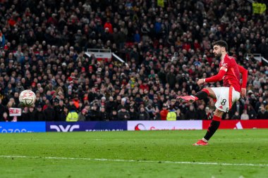 Manchester United takımının ilk penaltısını 2 Mart 2025 'te Old Trafford, Manchester, Birleşik Krallık' ta oynanan 5.