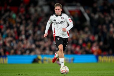 Fulham 'dan Emile Smith Rowe, 2 Mart 2025 tarihinde Birleşik Krallık' ın Old Trafford kentinde oynanan 5.