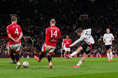 Fulham 'dan Emile Smith Rowe, 2 Mart 2025 tarihinde Birleşik Krallık' ın Old Trafford kentinde oynanan 5.