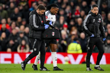 Fulham 'dan Adama Traore, 2 Mart 2025' te Old Trafford, Manchester, Birleşik Krallık 'ta oynanan 5.