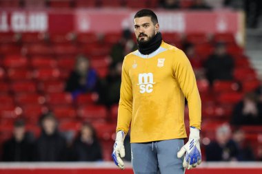 Ipswich Town 'dan Arijanet Muri, 3 Mart 2025 tarihinde Nottingham City Ground, Nottingham, İngiltere' de oynanan 5.