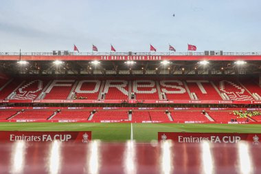 Nottingham Forest, Ipswich Town 'a karşı 3 Mart 2025 tarihinde Nottingham City Ground, İngiltere' de oynanan 5.