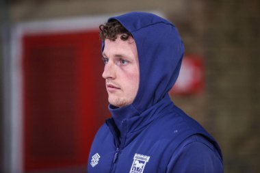 Ipswich Town 'dan Nathan Broadhead, Birleşik Krallık' ın Nottingham City Ground kentinde oynanan 5. Raunt FA Kupası karşılaşması sırasında geldi.