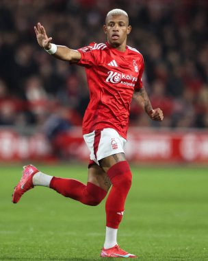 Nottingham Ormanı 'ndan Danilo, Birleşik Krallık' ın Nottingham şehrinde oynanan 5. tur karşılaşmasında Nottingham Forest, Ipswich Town 'a karşı.