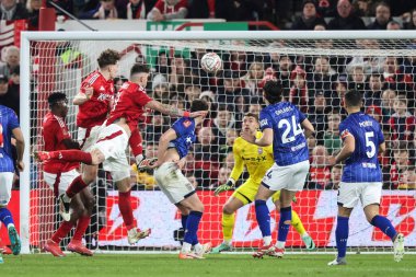 Nottingham Ormanı 'ndan Ryan Yates, 3 Mart 2025' te Nottingham City Ground, Nottingham, İngiltere 'de oynanan 5.