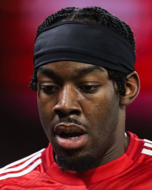 Nottingham Ormanı 'ndan Anthony Elanga, Birleşik Krallık' ın Nottingham şehrinde oynanan 5. tur karşılaşmasında Nottingham Forest, Ipswich Town 'a karşı.