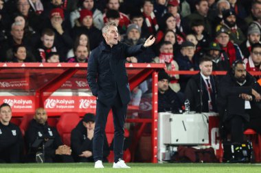 Ipswich Town 'dan Kieran McKenna, 3 Mart 2025 tarihinde Nottingham City Ground, Nottingham, İngiltere' de oynanan 5.