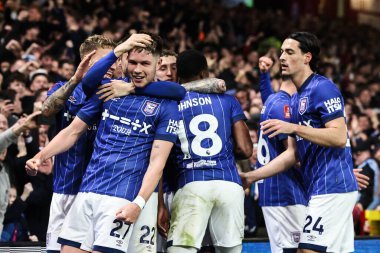 Ipswich Town 'dan George Hirst, 3 Mart 2025' te Nottingham City Ground, Nottingham, İngiltere 'de oynanan 5.