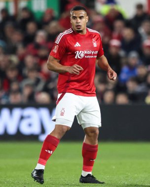 Nottingham Ormanı 'ndan Murillo, Birleşik Krallık' ın Nottingham şehrinde oynanan 5. tur karşılaşmasında Nottingham Forest, Ipswich Town 'a karşı.