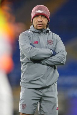 Cardiff City yardımcı antrenörü Richard Shaw Cardiff City - Burnley maçında Cardiff City Stadyumu, Cardiff, İngiltere, 4 Mart 2025