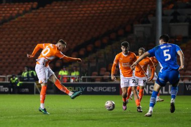 Blackpool 'dan Sonny Carey' in 4 Mart 2025 'te Bloomfield Road, Blackpool' da oynanan Blackpool-Peterborough United maçında gol atma şansı var.