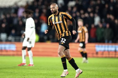 Hull City 'den Joo Pedro 4 Mart 2025' te Hull City, Hull Stadyumu 'nda Plymouth Argyle maçında