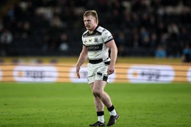 Hull FC 'den Brad Fash 4. Betfred Süper Lig karşılaşmasında Hull FC, Leigh Leopards' a karşı MKM Stadyumu, Hull, Birleşik Krallık 'ta 6 Mart 2025