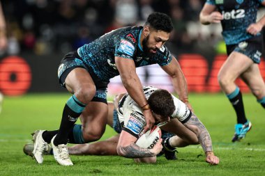 Hull FC 'den Amir Bourouh, Leigh Leopards' dan Isaac Liu tarafından 6 Mart 2025 'te MKM Stadyumu' nda oynanan Betfred Süper Lig 4. Raundunda yenildi.