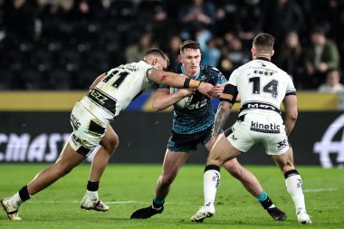 Leopar Leopar takımından Andrew Badrock, Hull FC 'den Jed Cartwright tarafından 6 Mart 2025' te MKM Stadyumu 'nda oynanan Betfred Süper Lig 4. tur karşılaşmasında yenildi.