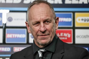 John Cartwright, Betfred Süper Lig 4. Raundunda Hull FC, Leigh Leopards 'a karşı MKM Stadyumu' nda oynanan maçta Hull FC 'nin baş antrenörü.