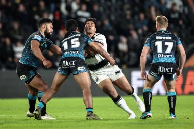 Hull FC 'den Herman Eseese, Leigh Leopards' dan Alec Tuitavake tarafından 6 Mart 2025 'te MKM Stadyumu' nda oynanan Betfred Süper Lig 4. tur karşılaşmasında yenildi.
