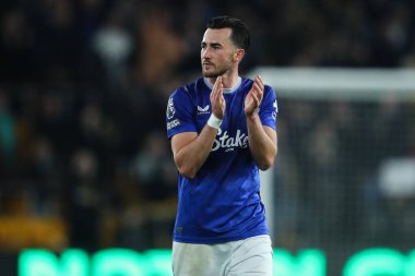 Everton 'dan golcü Jack Harrison, Premier League maçının ardından Wolverhampton Wanderers Everton' a karşı Molineux, Wolverhampton, Birleşik Krallık 'ta 8 Mart 2025 tarihinde oynanan