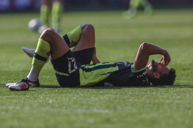 Manchester City 'den Matheus Nunes, İngiltere' nin Nottingham şehrinde oynanan Premier Lig maçında sakatlandı.