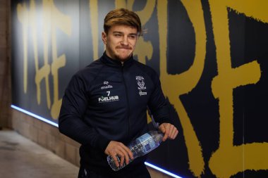 Warrington Wolves 'tan Leon Hayes, 9 Mart 2025' te Warrington, İngiltere 'deki Halliwell Jones Stadyumu' nda oynanan Warrington Wolves vs vs Wakefield Trinity maçında Betfred Süper Lig 4.