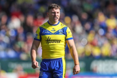 Warrington Wolves 'tan George Williams Betfred Süper Lig 4. Raundunda Warrington Wolves, Wakefield Trinity' ye karşı Halliwell Jones Stadyumu, Warrington, İngiltere, 9 Mart 2025