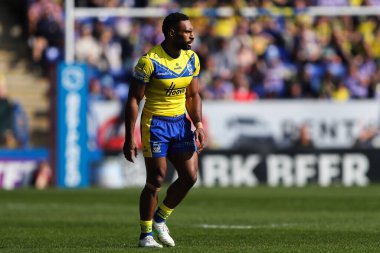 Warrington Wolves 'tan Rodrick Tai Betfred Süper Lig 4. Raundunda Warrington Wolves, Wakefield Trinity' ye karşı Halliwell Jones Stadyumu, Warrington, İngiltere, 9 Mart 2025