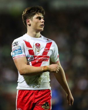St. Helens 'den Jon Bennison, Betfred Süper Lig 4. Raundunda St Helens vs Hull KR' a karşı, St Helens Stadyumu, 7 Mart 2025